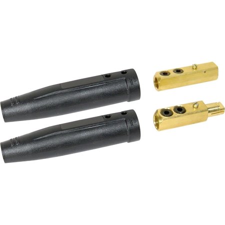 POWERWELD Tweco Style Cable Connector Set, #3/0 and #4/0 (9425-1400) 4MBP